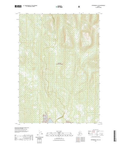 United States Geological Survey Petersburg C-5 SE, AK (2021, 25000-Scale) digital map