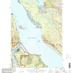 United States Geological Survey Petersburg D-3, AK (1995, 63360-Scale) digital map