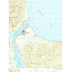 United States Geological Survey Petersburg D-3 SW, AK (1992, 25000-Scale) digital map