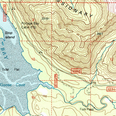 United States Geological Survey Petersburg D-4, AK (1995, 63360-Scale) digital map