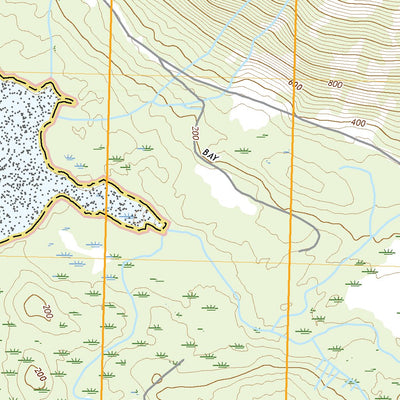 United States Geological Survey Petersburg D-4 NW, AK (2021, 25000-Scale) digital map