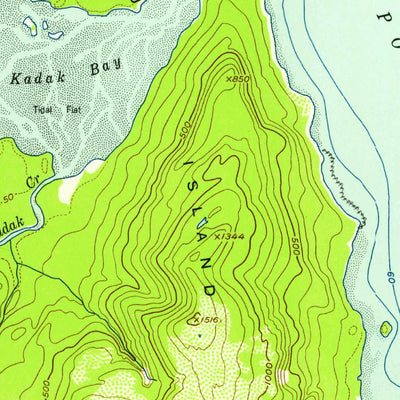 United States Geological Survey Petersburg D-6, AK (1948, 63360-Scale) digital map