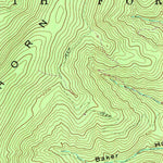 United States Geological Survey Petersburg East, WV (1969, 24000-Scale) digital map