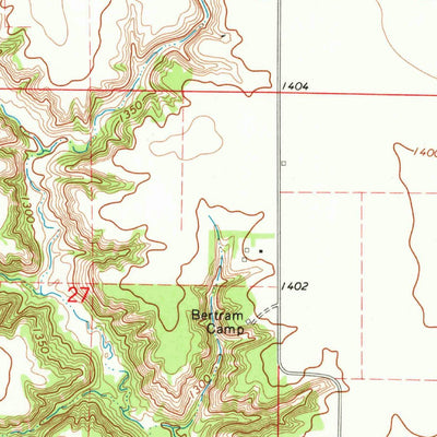 United States Geological Survey Petersburg, IA (1971, 24000-Scale) digital map