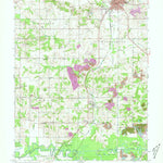 United States Geological Survey Petersburg, IN (1961, 24000-Scale) digital map