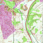 United States Geological Survey Petersburg, IN (1961, 24000-Scale) digital map