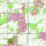 United States Geological Survey Petersburg, IN (1961, 24000-Scale) digital map