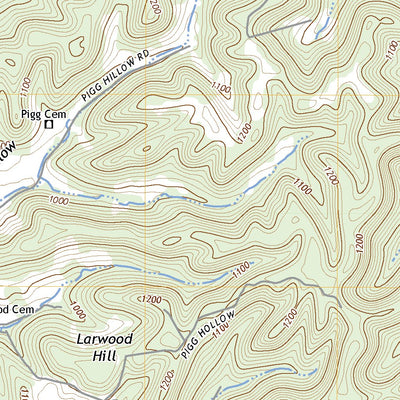 United States Geological Survey Petersburg, TN (2022, 24000-Scale) digital map