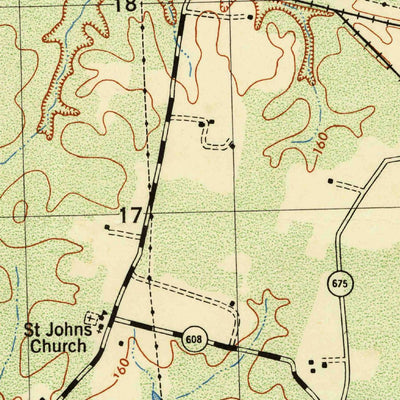 United States Geological Survey Petersburg, VA (1949, 25000-Scale) digital map