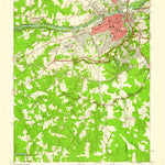 United States Geological Survey Petersburg, VA (1952, 24000-Scale) digital map