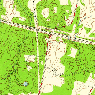United States Geological Survey Petersburg, VA (1952, 24000-Scale) digital map