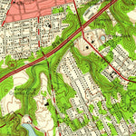 United States Geological Survey Petersburg, VA (1952, 24000-Scale) digital map