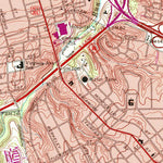United States Geological Survey Petersburg, VA (1969, 24000-Scale) digital map