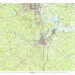 United States Geological Survey Petersburg, VA (1984, 100000-Scale) digital map