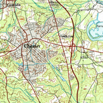 United States Geological Survey Petersburg, VA (1984, 100000-Scale) digital map