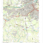 United States Geological Survey Petersburg, VA (1994, 24000-Scale) digital map