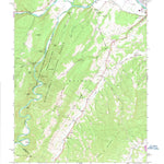 United States Geological Survey Petersburg West, WV (1969, 24000-Scale) digital map