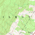United States Geological Survey Petersburg West, WV (1969, 24000-Scale) digital map