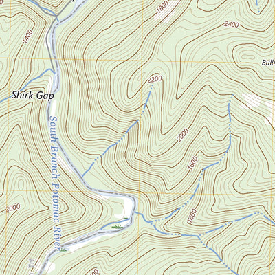 United States Geological Survey Petersburg West, WV (2023, 24000-Scale) digital map