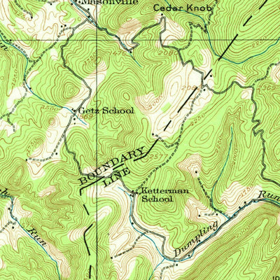United States Geological Survey Petersburg, WV-VA (1920, 62500-Scale) digital map