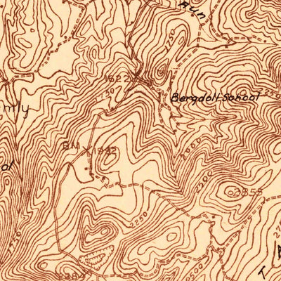 United States Geological Survey Petersburg, WV-VA (1921, 48000-Scale) digital map