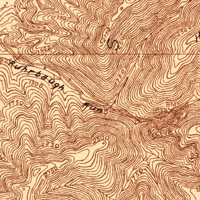 United States Geological Survey Petersburg, WV-VA (1921, 48000-Scale) digital map