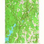 United States Geological Survey Petersham, MA (1954, 24000-Scale) digital map