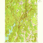 United States Geological Survey Petersham, MA (1954, 31680-Scale) digital map