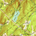 United States Geological Survey Petersham, MA (1954, 31680-Scale) digital map