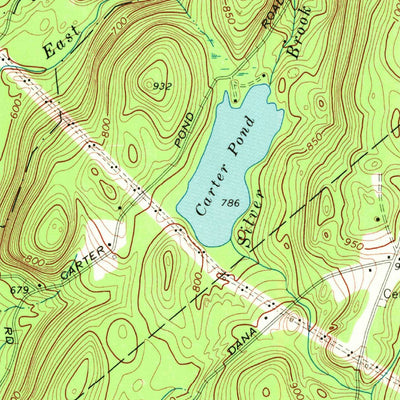 United States Geological Survey Petersham, MA (1969, 24000-Scale) digital map