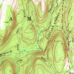 United States Geological Survey Petersham, MA (1969, 24000-Scale) digital map