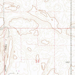 United States Geological Survey Peterson Lake, ND (1961, 24000-Scale) digital map