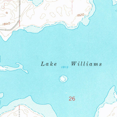 United States Geological Survey Peterson Lake, ND (1961, 24000-Scale) digital map