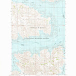 United States Geological Survey Peterson Point, MT (1985, 24000-Scale) digital map