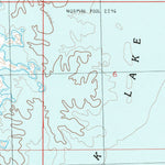 United States Geological Survey Peterson Point, MT (1985, 24000-Scale) digital map