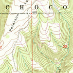 United States Geological Survey Peterson Point, OR (1966, 24000-Scale) digital map