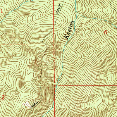 United States Geological Survey Peterson Point, OR (1966, 24000-Scale) digital map