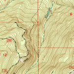 United States Geological Survey Peterson Point, OR (1992, 24000-Scale) digital map