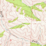 United States Geological Survey Peterson Ridge, OR (1963, 24000-Scale) digital map