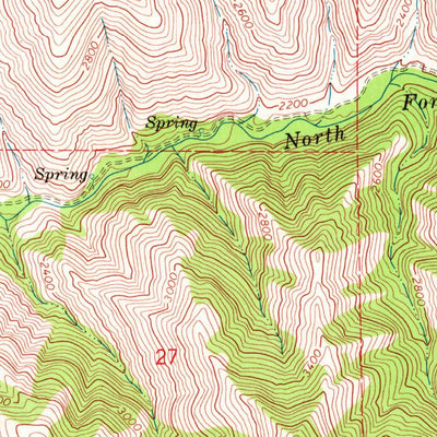 United States Geological Survey Peterson Ridge, OR (1963, 24000-Scale) digital map