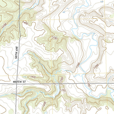 United States Geological Survey Peterson SE, IA (2022, 24000-Scale) digital map