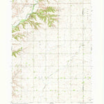 United States Geological Survey Peterson SW, IA (1971, 24000-Scale) digital map