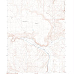 United States Geological Survey Peterson Table East, NV (1987, 24000-Scale) digital map