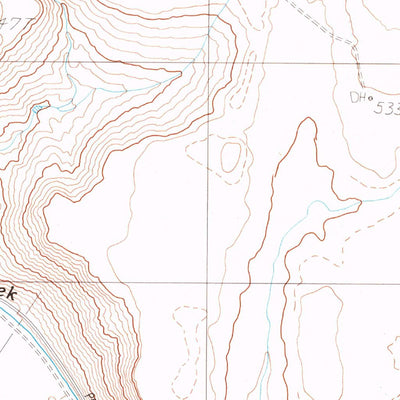 United States Geological Survey Peterson Table East, NV (1987, 24000-Scale) digital map