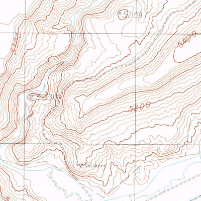 United States Geological Survey Peterson Table East, NV (1987, 24000-Scale) digital map