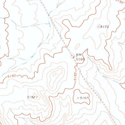 United States Geological Survey Peterson Table West, NV (1974, 24000-Scale) digital map