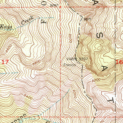 United States Geological Survey Peterson, UT (1955, 24000-Scale) digital map
