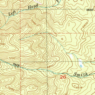 United States Geological Survey Peterson, UT (1991, 24000-Scale) digital map