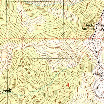 United States Geological Survey Peterson, UT (1991, 24000-Scale) digital map