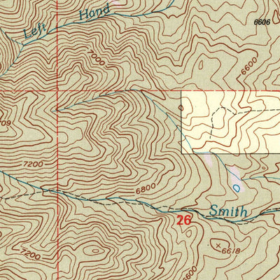 United States Geological Survey Peterson, UT (1998, 24000-Scale) digital map